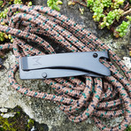 The Must-Have Pocket Tool // Drop-Point + Linerlock (Gunmetal Gray + Hardwood)