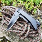 The Must-Have Pocket Tool // Drop-Point + Linerlock (Gunmetal Gray + Hardwood)