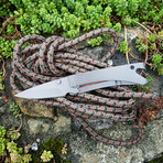 The Must-Have Pocket Tool // Drop-Point + Linerlock (Gunmetal Gray + Hardwood)