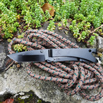 The Must-Have Pocket Tool // Tanto + Linerlock (Gunmetal Gray + Hardwood)