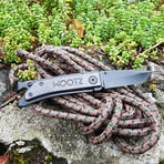 The Must-Have Pocket Tool // Tanto + Linerlock (Gunmetal Gray + Hardwood)