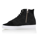 Carda High-Top Shoe // Black + Camo (US: 9.5)