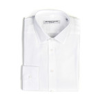 BKT20 Open Weave Cotton Dress Shirt // White (S)