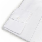 BKT20 Open Weave Cotton Dress Shirt // White (XS)