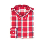 BKT10 Sport Shirt // Red Plaid (XL)