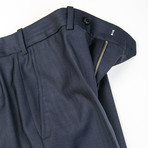 BKT50 Trouser // Navy Herringbone (L)