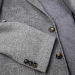 BKT35 Jacket // Gray Angora Wool (M)