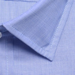 BKT20 Dress Shirt // Blue End-on-End (M)