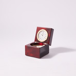 Executive Piano Finish Miniature Gimbaled Boxed Compass