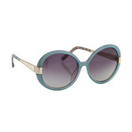 Women's Odlr5C7 Sunglasses // Aqua + Mother Of Pearl
