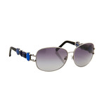 Women's Odlr8C6 Sunglasses // Shiny Gun + Gemstones