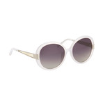 Women's Odlr5C8 Sunglasses // Ivory + Silver