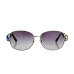Women's Odlr8C6 Sunglasses // Shiny Gun + Gemstones