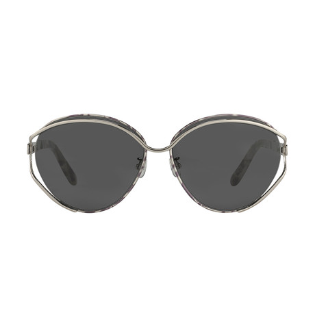 Women's Odlr61C3 Sunglasses // Silver Black + White
