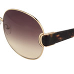 Women's Odlr54C2 Sunglasses // Russian Gold + Dark Tortoise