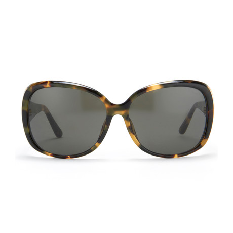 Women's Odlr55C2 Sunglasses // Dark Tortoise + Gold