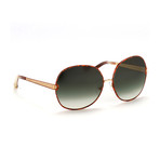 Women's Odlr60C1 Sunglasses // Amber + Green