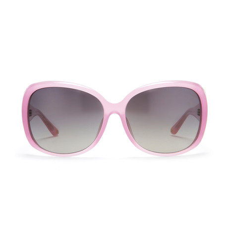 Women's Odlr55C6 Sunglasses // Candy Pink + Light Gold