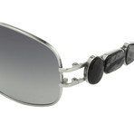 Women's Odlr8C5 Sunglasses // Shiny Nickel + Gemstones