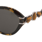 Women's Odlr20C4 Sunglasses // Gold Marble + Yellow Tiger Eye