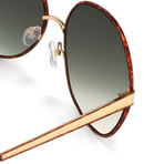 Women's Odlr60C1 Sunglasses // Amber + Green