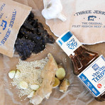Three Jerks Jerky // Filet Mignon 3-Flavor Pack // 6 Bags