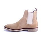 Somine Suede Chelsea Boots // Beige (Euro: 45)