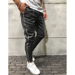 Ankle Pants + Stripes // Anthracite (33WX33L)
