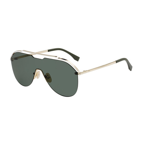 Fendi Men's M0030S Sunglasses // Gold