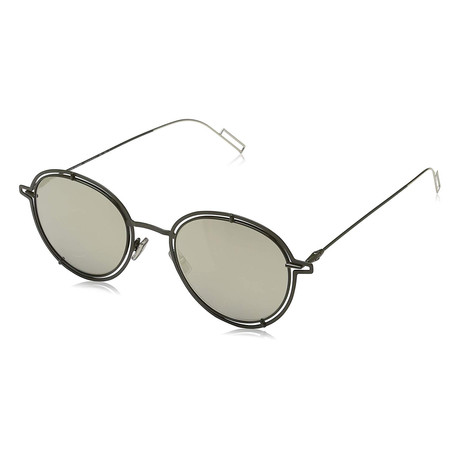 Dior Men's 0210 Sunglasses // Gold + Green