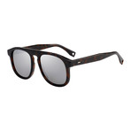 Men's M0014 Sunglasses // Brown + Silver