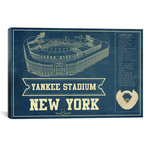 New York Yankees Stadium // Cutler West (26"W x 18"H x 0.75"D)