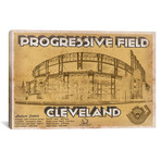 Cleveland Progressive Field I // Cutler West (26"W x 18"H x 0.75"D)