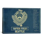 Seattle Safeco Field // Cutler West (40"W x 26"H x 1.5"D)