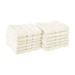 Manor Ridge Turkish Cotton 700 GSM // Washcloths // Set of 12 (Ivory)