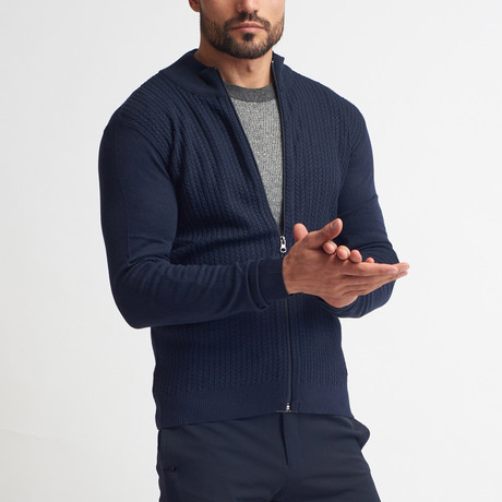 Ieuan Sweater // Dark Blue (S)