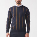 Fabian Tricot Sweater // Dark Blue (M)