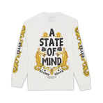 State Long Sleeve Tee // White (2XL)