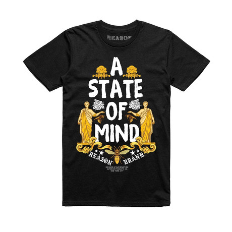 State of Mind Tee // Black (S)