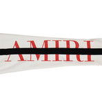 Amiri // Stripe Sweatpants // White (XS)