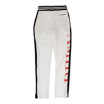 Amiri // Stripe Sweatpants // White (2XL)