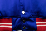 Amiri // Varsity Baseball Bomber Jacket // Blue (XS)