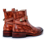 Cross Strap Boots // Redish Brown (US: 11)