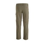 Outdoor Zip-Off Pants-Shorts // Khaki (XL)