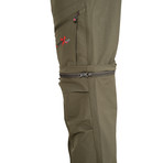 Cresta // Outdoor Zip-Off Pants-Shorts // Khaki (S)