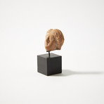 Greek terracotta female head // c. 4th - 3rd Century BC