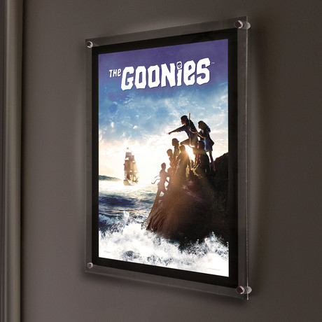 Goonies (Off to Sea) // MightyPrint™ Wall Art // Backlit LED Frame