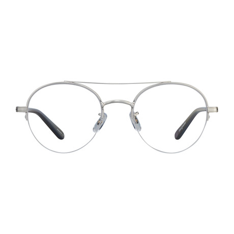 Unisex Manchester Optical Frames // Silver + Gray