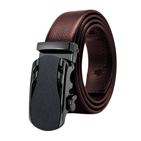 Elliott Leather Automatic Belt // Black + Brown