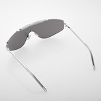 Space Racer Sunglasses // Silver
